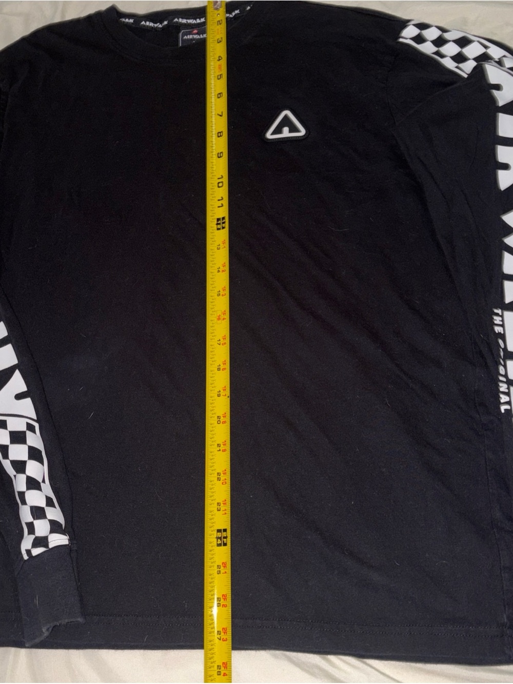 Airwalk Long Sleeve Black Shirt  Size Large